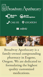 Mobile Screenshot of broadwayapothecary.com